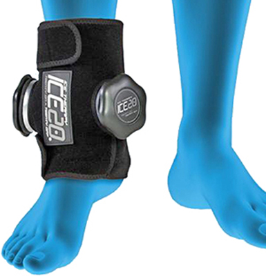 Ice20 Ice Therapy Double Ankle Compression Wrap. Free shipping.  Some exclusions apply.
