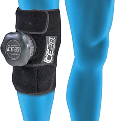 Ice20 Single Knee Ice Compression Wrap. Free shipping.  Some exclusions apply.