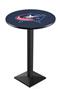 NHL Columbus Blue Jackets Square Base Pub Table