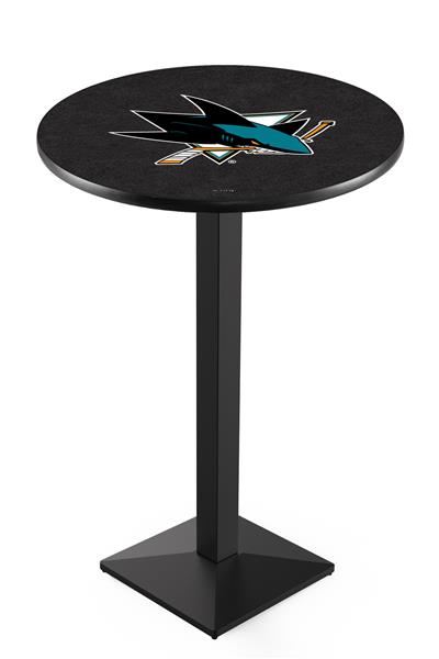 Holland Nhl San Jose Sharks Square Base Pub Table Epic Sports