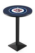 Holland NHL Winnipeg Jets Square Base Pub Table