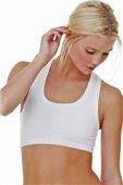 Bella+Canvas Womens Nylon Spandex Sports Bra