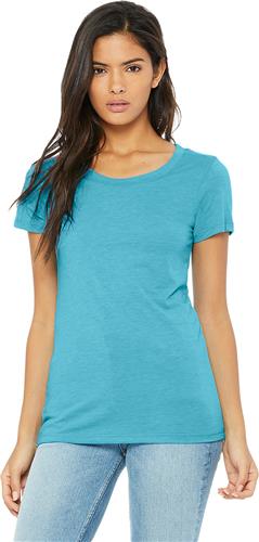 Bella+Canvas Womens Triblend Short Sleeve Tee 8413. Printing is available for this item.