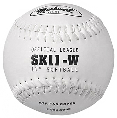 Markwort 11" Synthetic Leather Cover Softballs