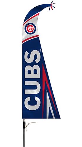 BSI MLB Chicago Cubs Feather Flag