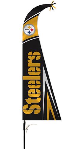 BSI NFL Pittsburgh Steelers Feather Flag