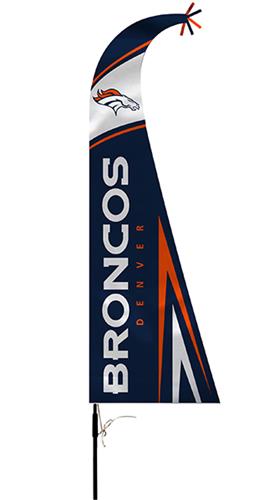 BSI NFL Denver Broncos Feather Flag