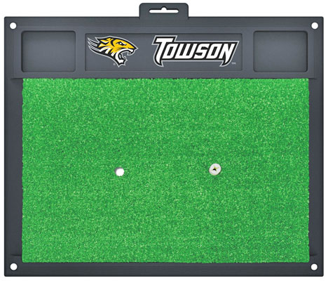 Fan Mats Towson University Golf Hitting Mat