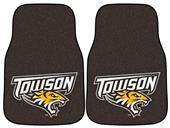 Fan Mats NCAA Towson Univ. Carpet Car Mats (set)