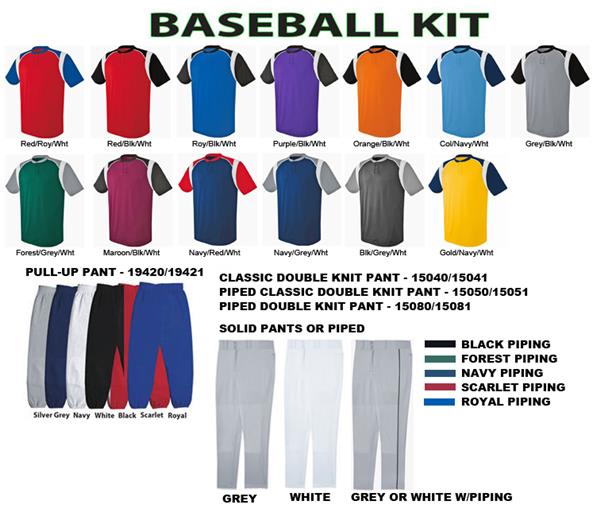 baseball kits