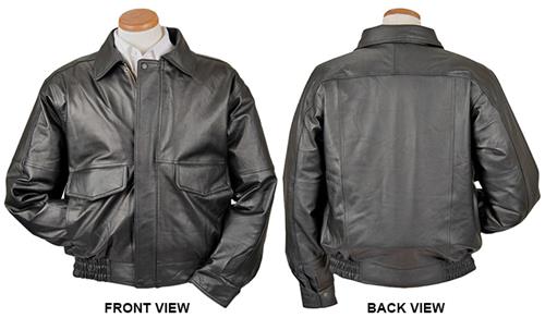 Burk's Bay Conceal Carry Leather Bomber Jacket. Free shipping.  Some exclusions apply.