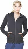 Alo Sport Women Performance Fleece Full Zip Hoodie Alo Sport Women Performance Fleece Full Zip Hoodie