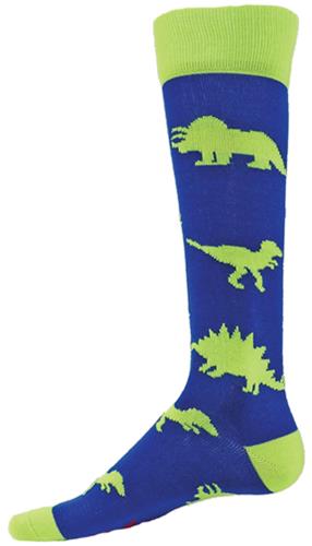 Red Lion Dinosaurs Over-The-Calf Knee High Socks