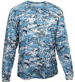 Badger Sport Adult/Youth Digital Camo L/S Tee