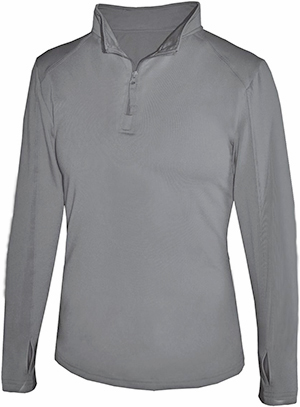 Badger Sport 1/4 Zip Ladies' Lightweight Pullover. Decorated in seven days or less.