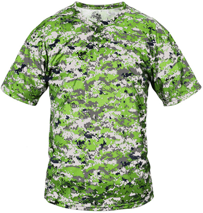 digital camo youth baseball jersey