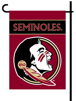 Florida State 2-Sided 13" x 18" Garden Flag
