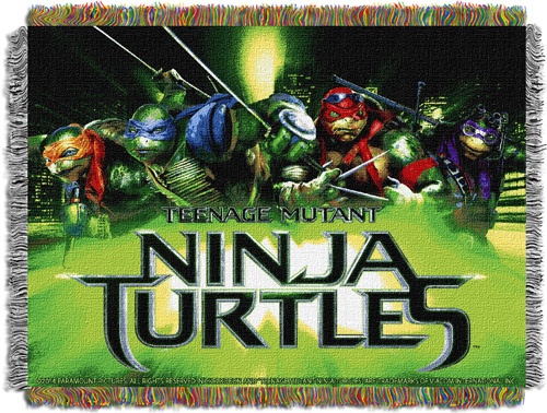 Northwest Teenage Mutant Ninja Turtles Movie Throw
