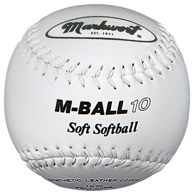 Markwort 10" M-BALL10 Safety Lightweight Softballs