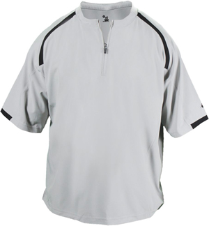 Badger Short Sleeve Pullover Windshirts-Closeout