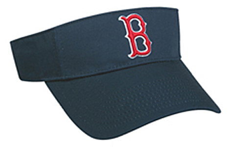 MLB Pre-Curved Boston Red Sox Visor