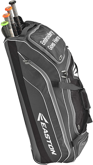 easton wheeled baseball bag