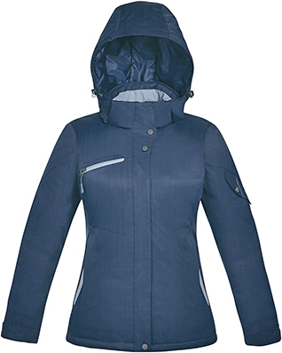 North End Rivet Ladies' Twill Insulated Jacket