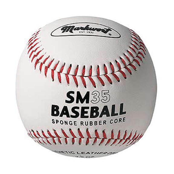 Markwort 9" SM35 Sponge Rubber Core Baseballs Baseball Equipment & Gear