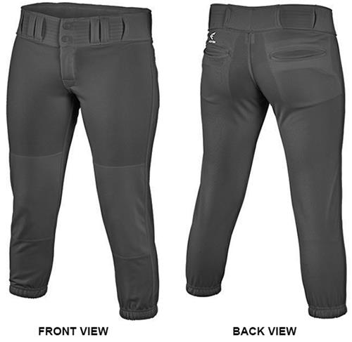 Easton Womens Pro Softball Pants. Braiding is available on this item.