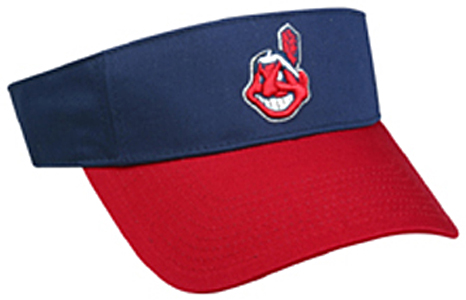 indians visor