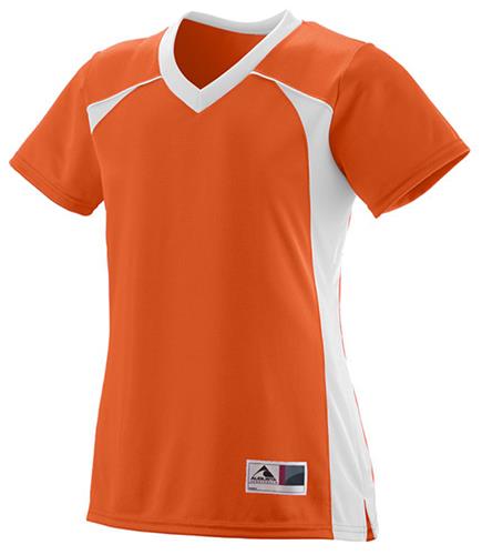 Augusta Ladies'/Girls' Victor Replica Jersey. Printing is available for this item.