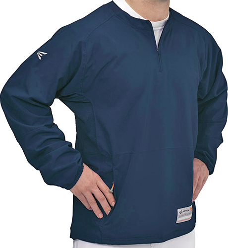 Easton Adult M9 6" Zip L/S Cage Baseball Jacket. Printing is available for this item.