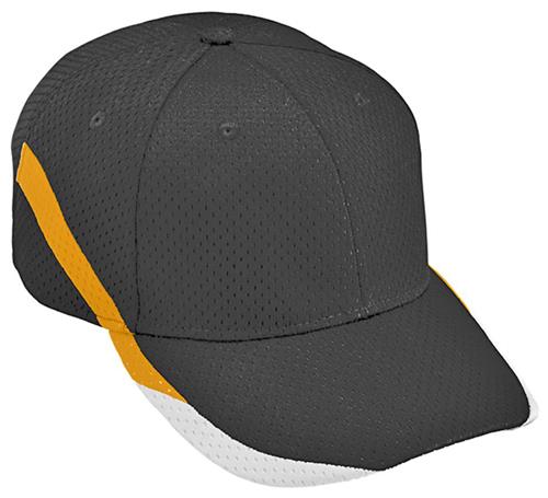 Augusta Adult/Youth Tri-Color Slider Cap. Embroidery is available on this item.