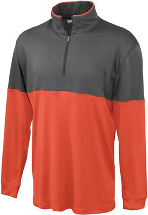 Pennant Color Block Edge Warmup Pullover