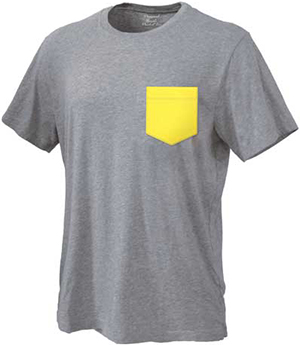Pennant Adult Cotton/Poly Scout Pocket Tee Shirt