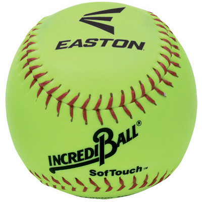Easton White/Neon Soft Touch Practice Baseballs DZ