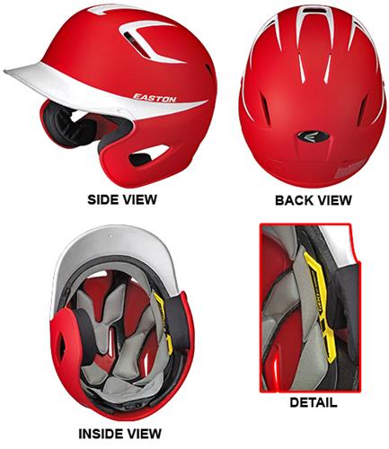 Easton Stealth Grip 2-Tone Batters Helmets