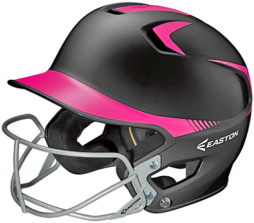 Easton Z5 2-Tone w/Mask Fastpitch Batters Helmet