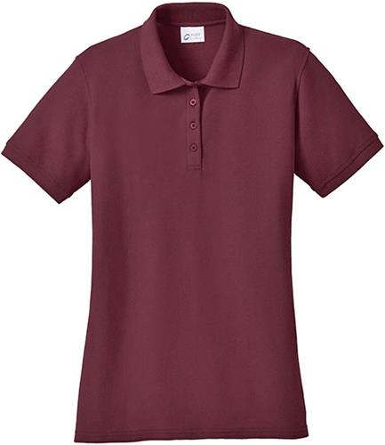 Port & Company Ladies' 50/50 Pique Polo Shirt. Printing is available for this item.