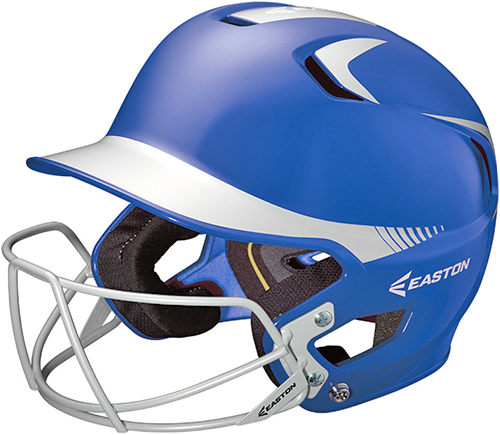 Easton Z5 Grip 2-Tone Batters Helmets w/Mask