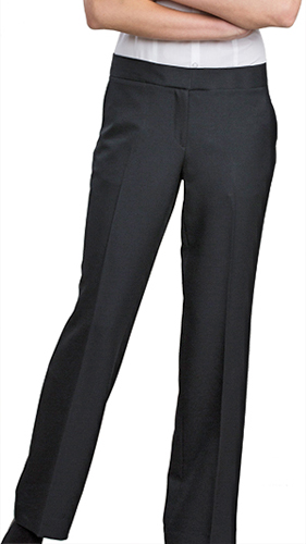 Edwards Womens Poly Synergy Mid-Rise Dress Pants