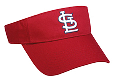 MLB Pre-Curved St. Louis Cardinals Visor