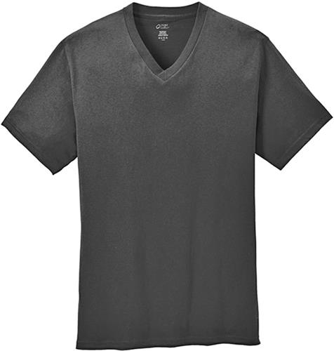 Port & Company Men's 100% Cotton V-Neck T-Shirt