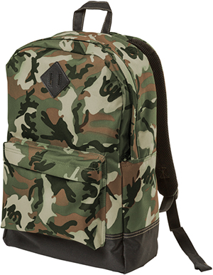 District Camo Retro Throwback Backpack
