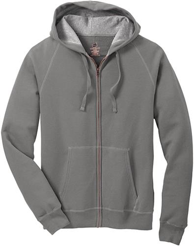 Hanes Adult Nano Full-Zip Hooded Sweatshirt. Decorated in seven days or less.