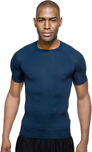 Tri Mountain Adult Gauntlet SS Compression Shirt