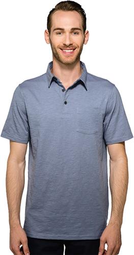 Tri Mountain Men's Fest Polo Shirt with Pocket. Embroidery is available on this item.