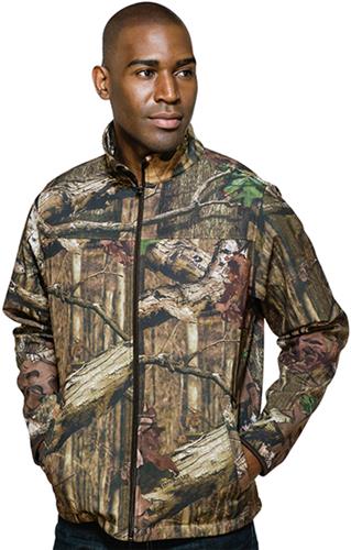 Tri Mountain Adult Quest Camo Soft Shell Jacket