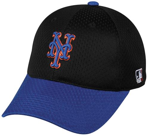MLB Stretch Fit New York Mets Road Baseball Cap