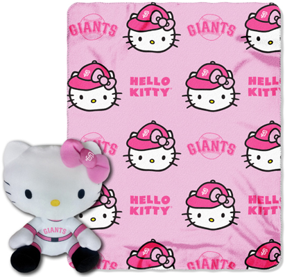 027 SF Giants Hello Kitty with Throw